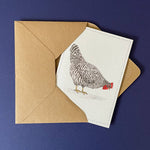 Chicken Notecard - Speckled