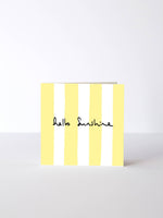 Hello Sunshine card