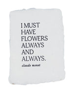 I must have flowers note card