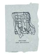 Welcome new beginnings card