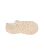 Patterned No Show Sock | Oatmeal