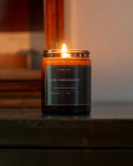 Amber Jar Candle | Black Pomegranate | 154g