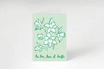 Love of daffodils card