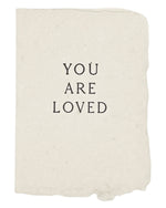 You are loved card