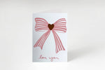 Bow Love You Card