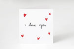 I love you card