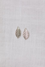 FERN • Silver Leaf Studs