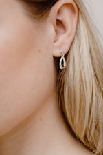 LARME • Silver Drop Earrings