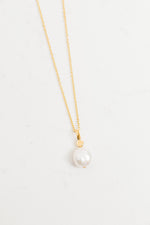 BAROQUE • Gold Plated Pearl Necklace