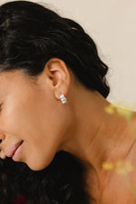 INDIE • Organic silver huggies