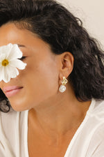 PAPIER D'OR • Pearl Drop Earrings