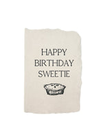 Happy birthday sweetie card