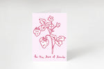 Love of Strawbs card