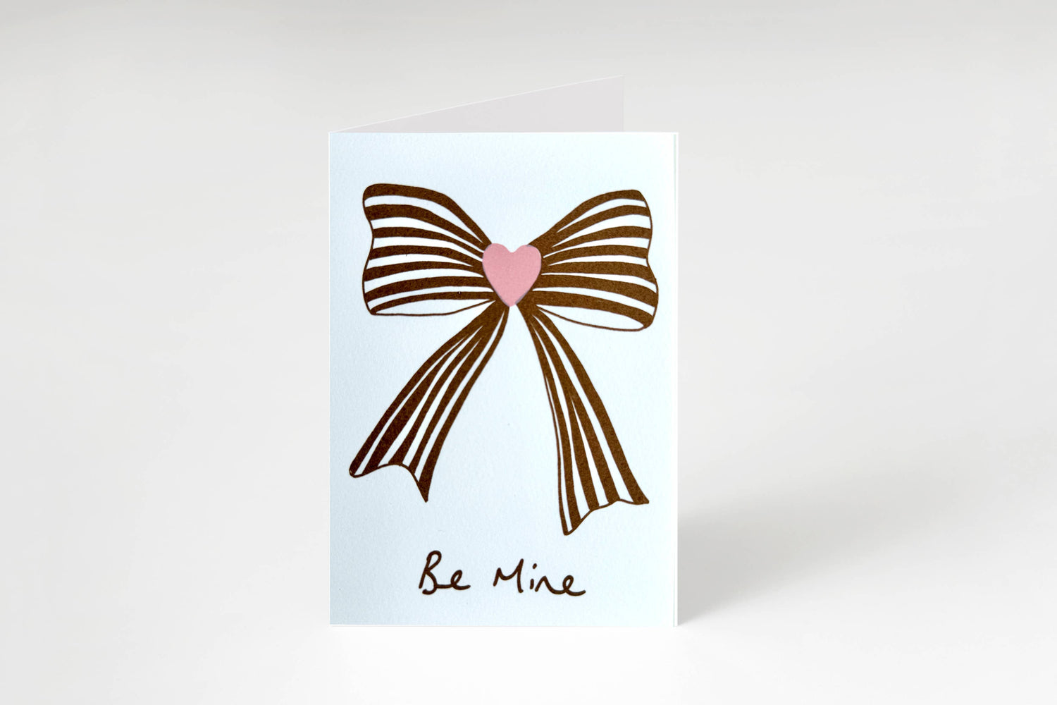 Bow Be Mine Card