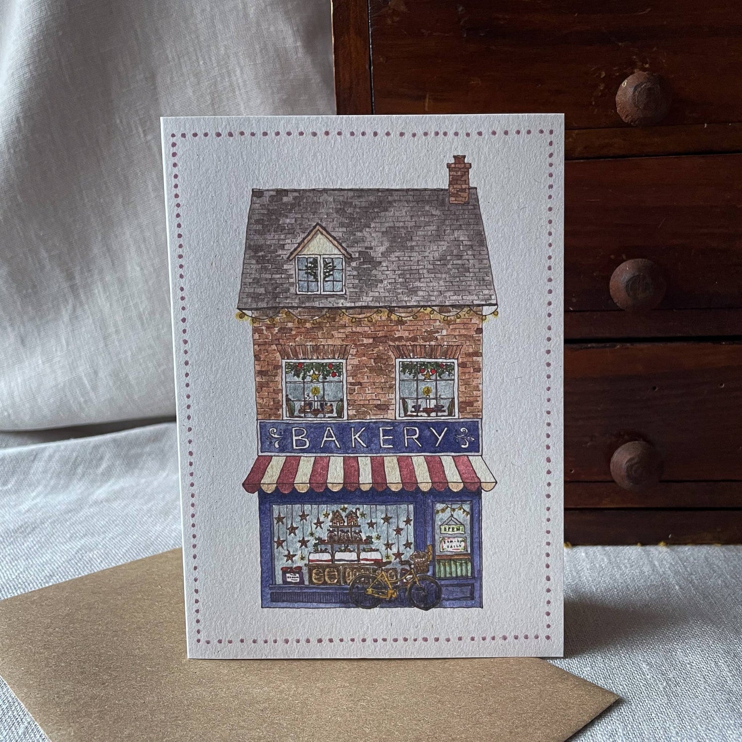 Bakery Christmas/Winter Card