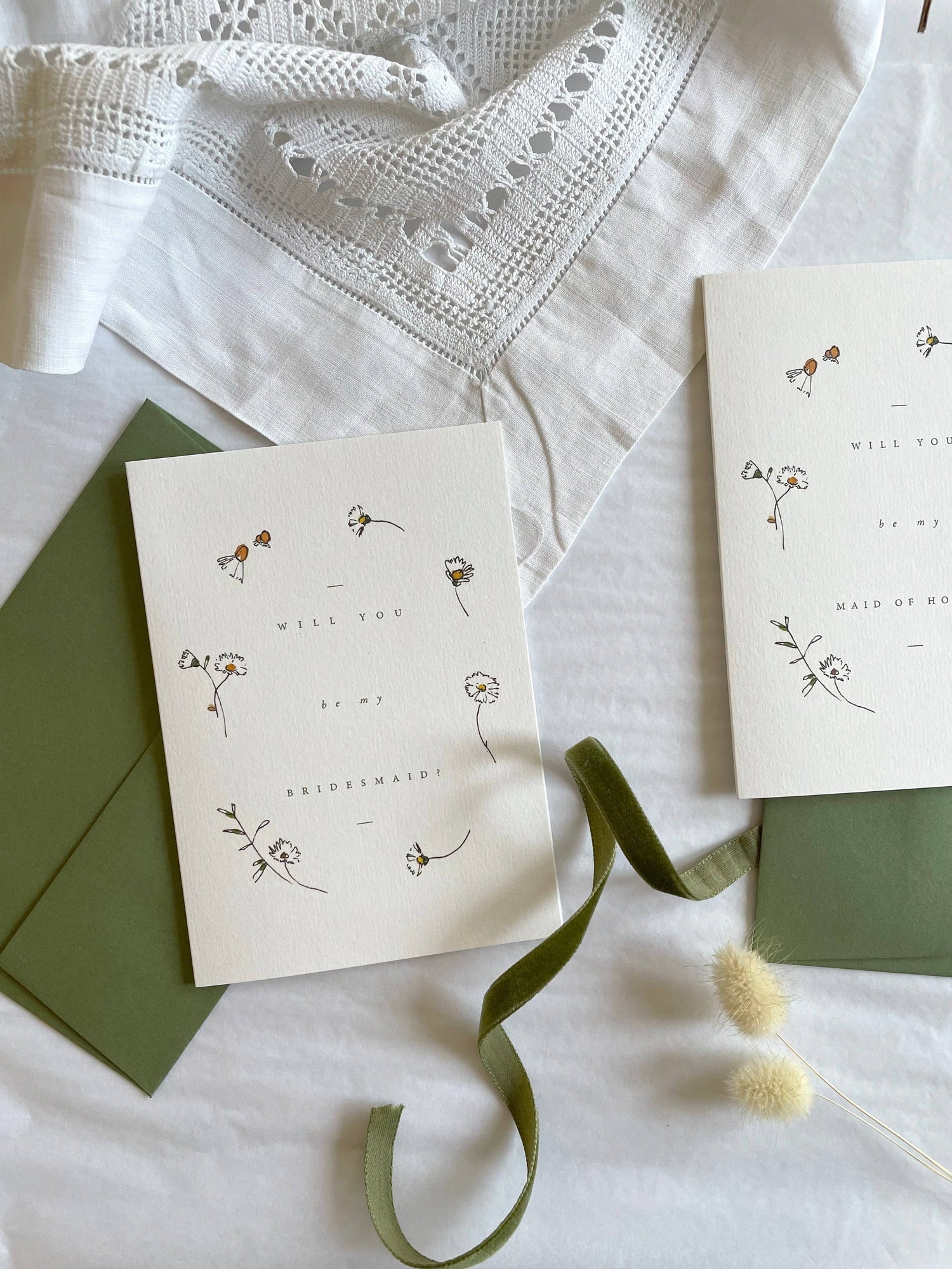 Daisy 'Will you be my Bridesmaid?' Card